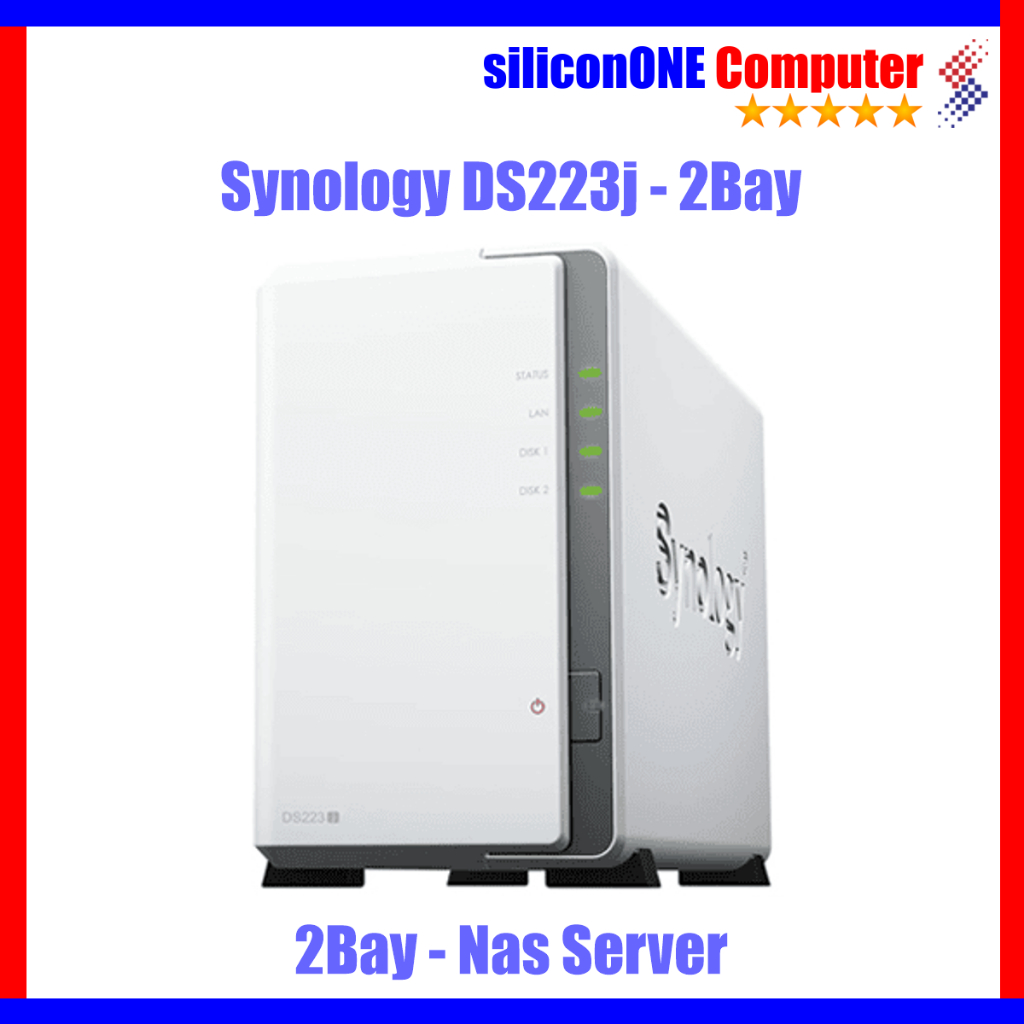 Jual Synology DS223J DiskStation 2-BAY NAS Server Storage Cloud DS 223J ...