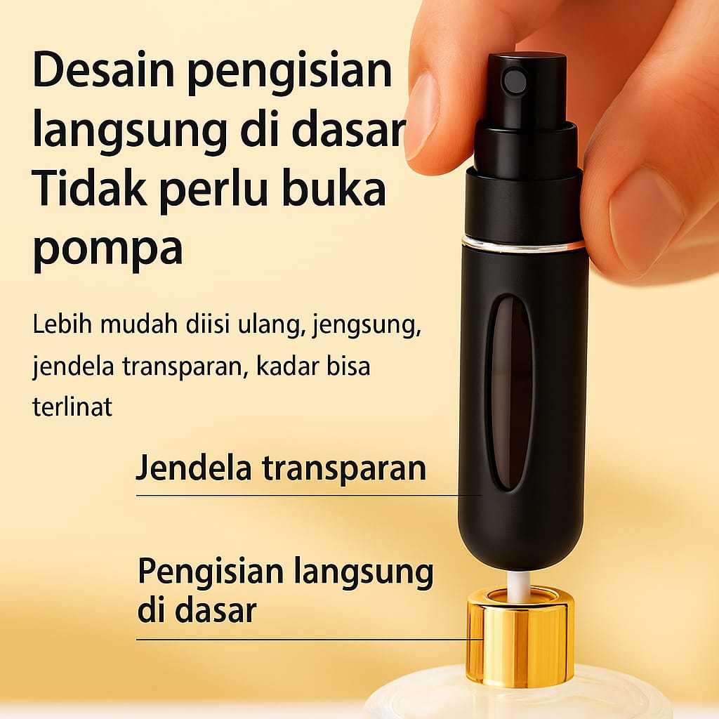 Jual Botol Parfum Refill 5ml Mini Atomizer – Isi Bawah Tanpa Buka Pompa ...