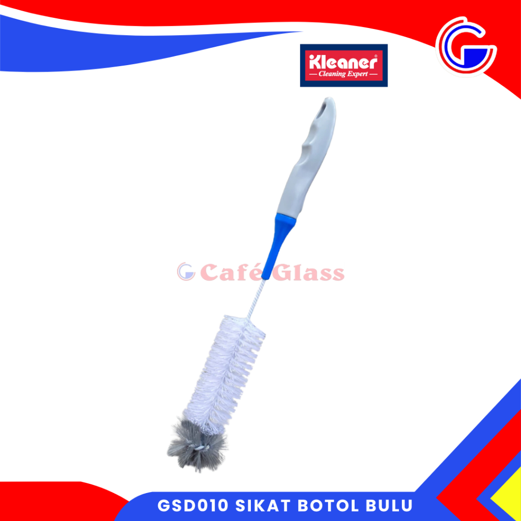 Sikat Botol Bulu - Sikat Cuci Botol Panjang - Sikat Botol Susu - Gsd010 Sikat Anti Gores Kleaner