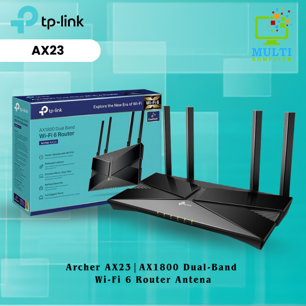 Jual TP-LINK Archer AX23 AX1800 Dual-Band Wi-Fi 6 Router | Shopee Indonesia