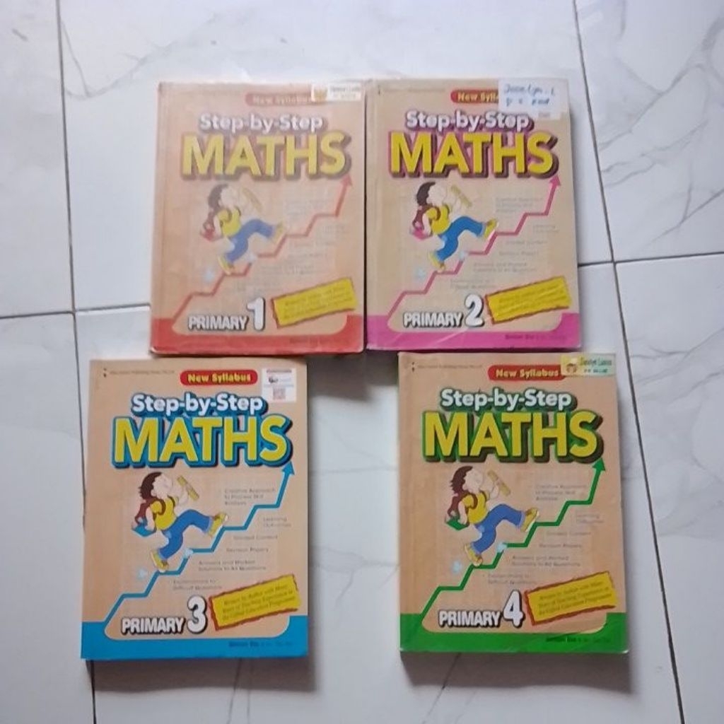 Jual STEP BY STEP MATHS 1,2,3,4 | Shopee Indonesia