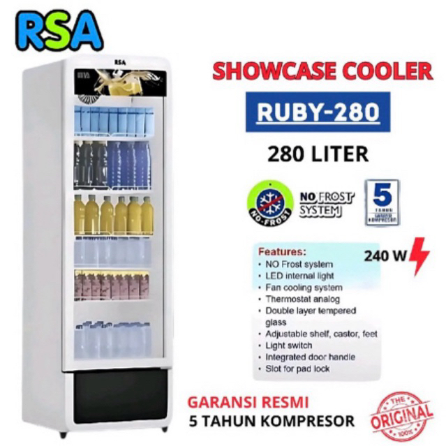 Jual SHOWCASE RSA RUBY 280 GARANSI RESMI | Shopee Indonesia