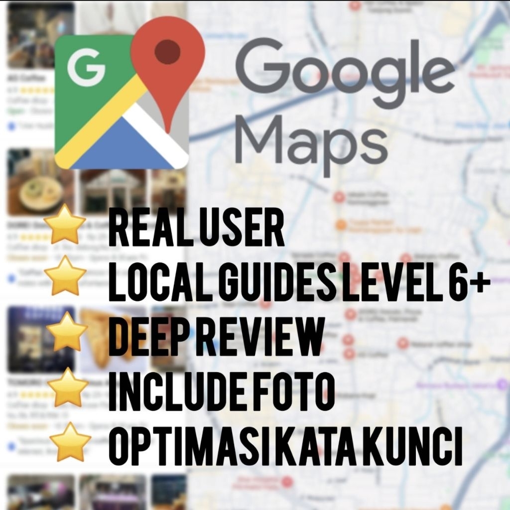 Jual Review Pakai GMAPS Akun Local Guides 5 Keatas | Shopee Indonesia
