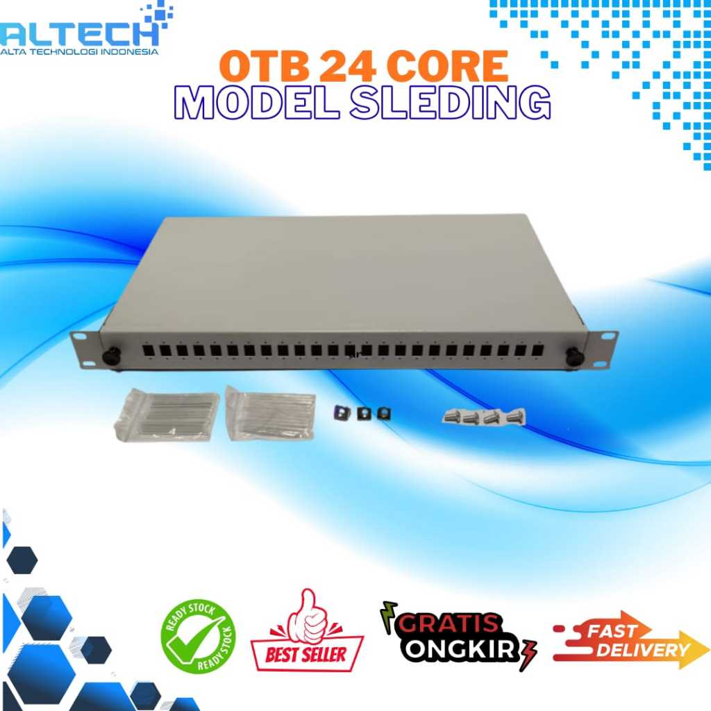 Jual otb 24 core rackmount model sleding kosongan | Shopee Indonesia