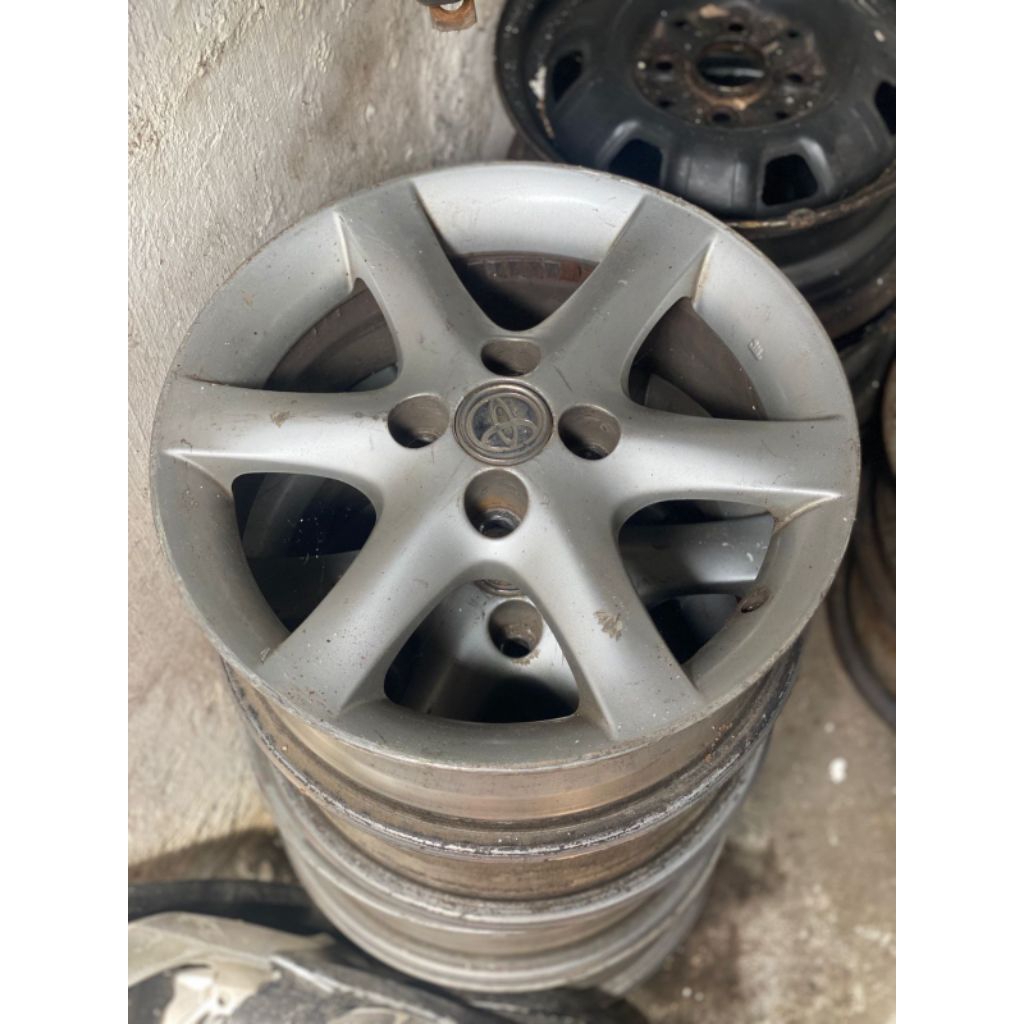 Jual Velg Ring 15 pcd 4x 100 toyota altis second | Shopee Indonesia
