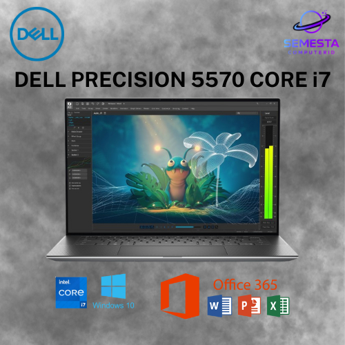 Dell Precision 5570 - Puissance et élégance portable 15.6