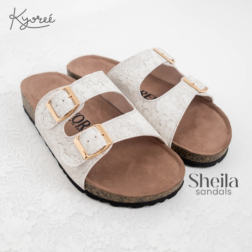 Kyoree Sheila Sandal Wanita Birken Printing
