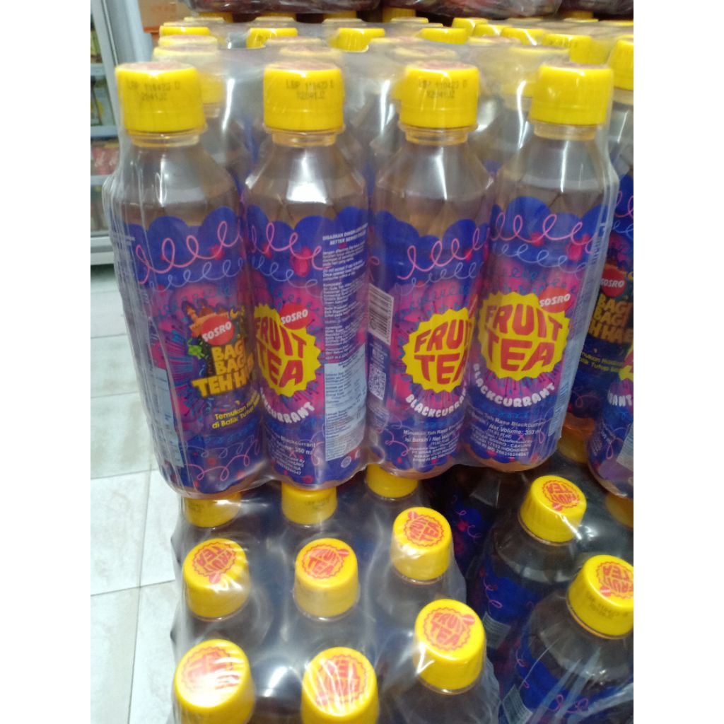 Jual Fruit tea kemasan botol 350ml * 4pc | Shopee Indonesia