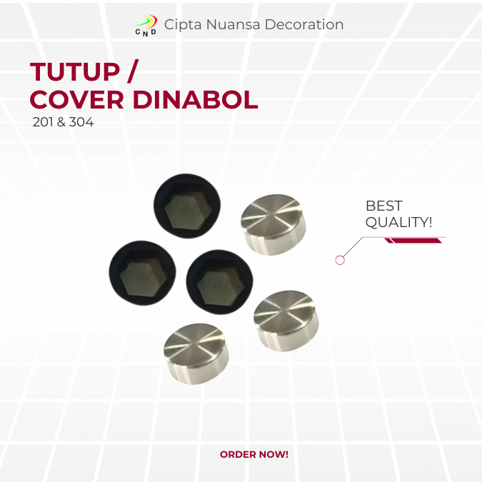 Jual Tutup dinabol stainless / Penutup dynabolt ss 304 / Cover Dynabol ...
