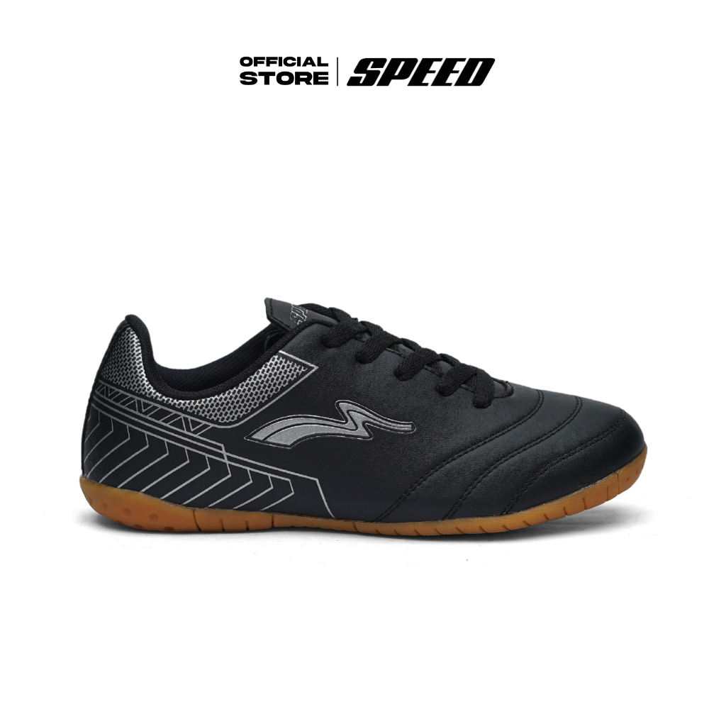 Jual Speed - Sepatu Futsal anak - Walsh Hitam Silver - Sepatu Futal ...