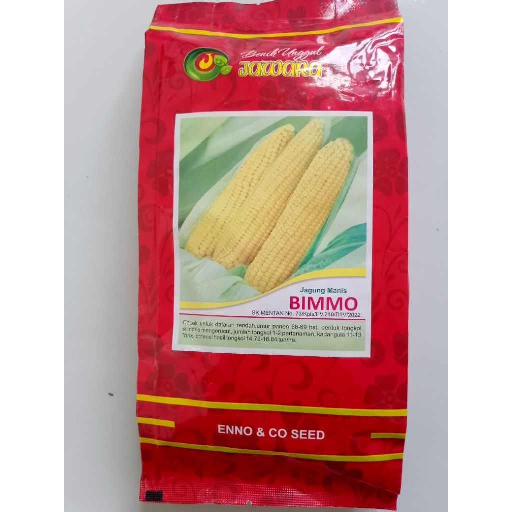 Jual Benih Jagung Manis BIMMO Original Benih Unggul JAWARA Isi 500 Gram ...