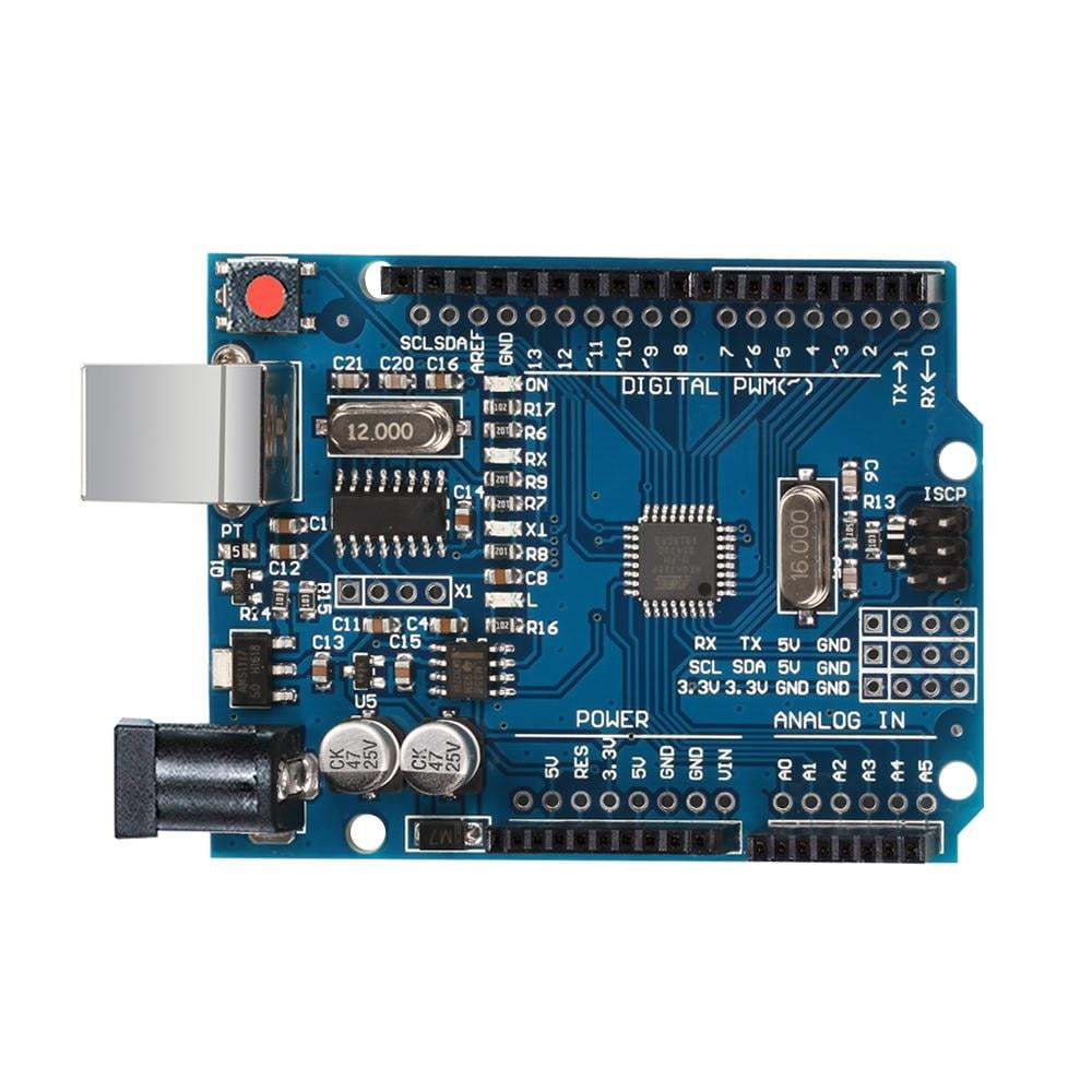 Jual Arduino UNO R3 ATmega328P CH340 – Board Arduino High Quality ...