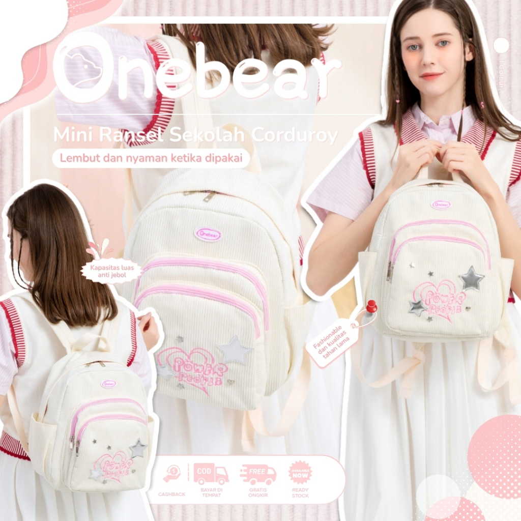 Jual Ymeet Mini Ransel Lucu Sekolah Tas Kuning Telur 2024 Ransel Mini ...