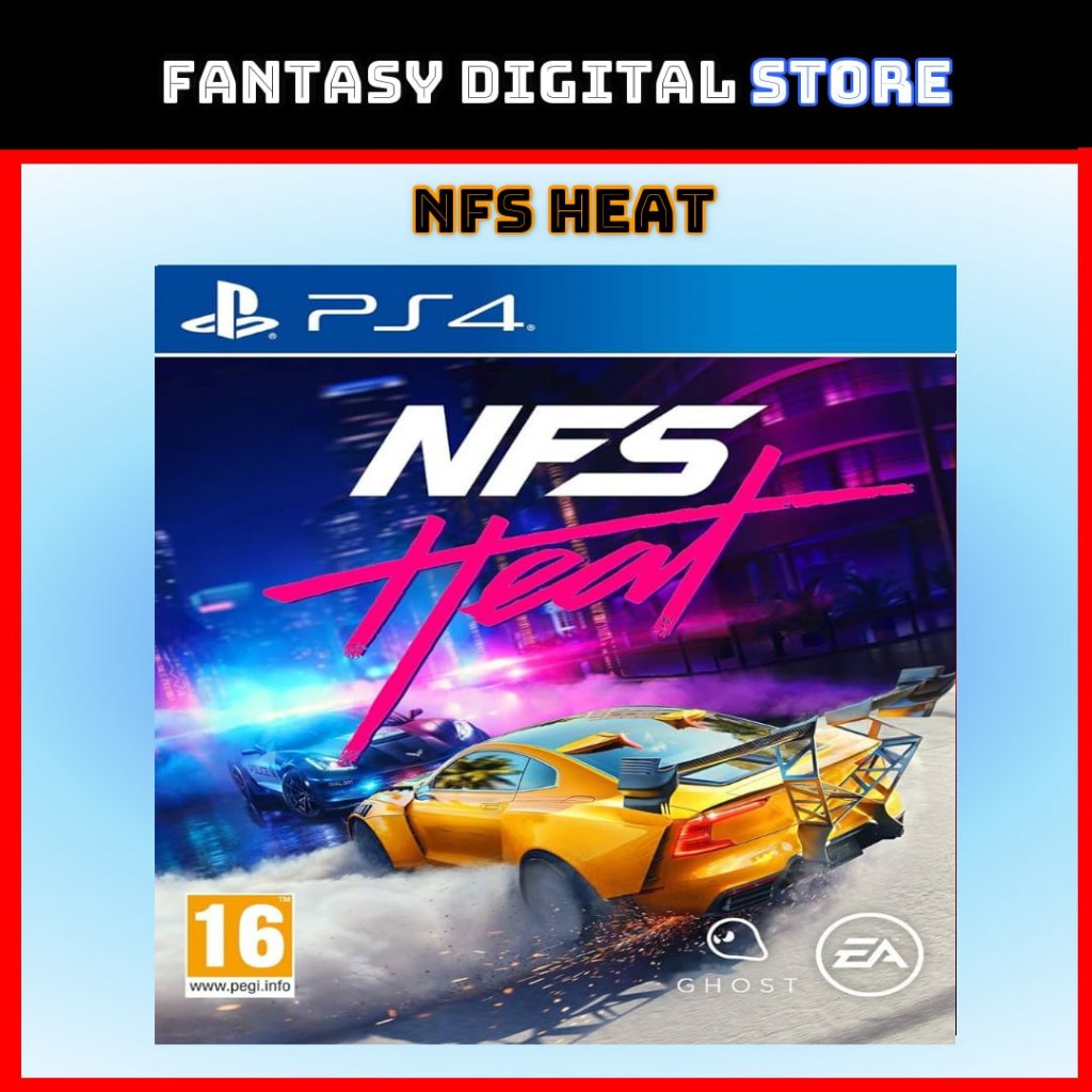 Jual NFS Need For Speed Heat PS4 PS5 Digital Shopee Indonesia