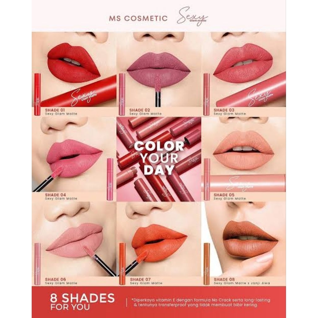 Jual sexy glam matte Harga Terbaik & Termurah April 2026 | Shopee Indonesia