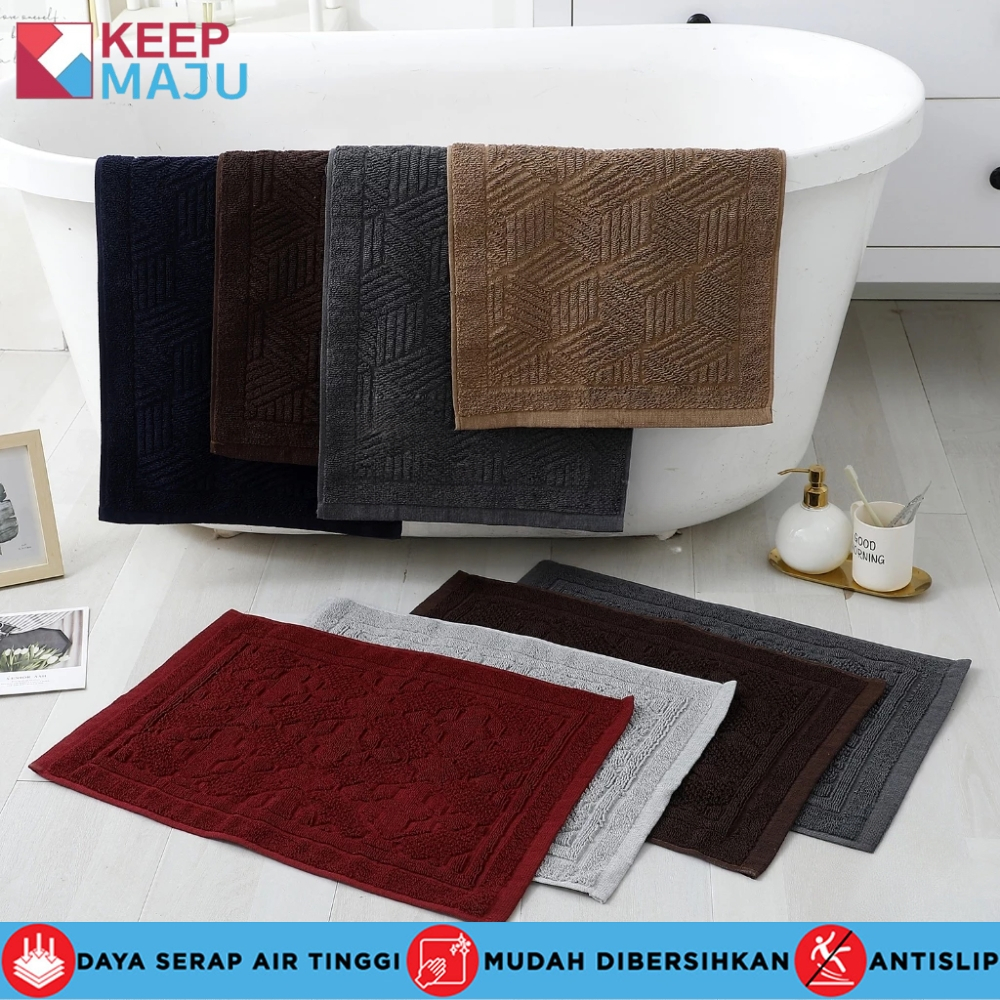 Jual KEEP MAJU Keset Handuk / Keset Kamar Mandi / Karpet Lantai Hotel ...