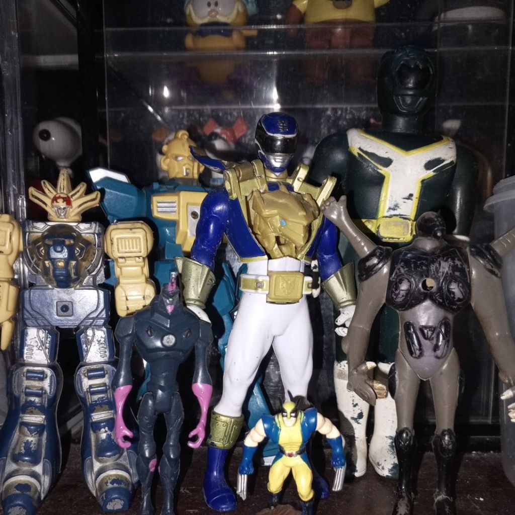 Jual action figure Tokusatsu power ranger, Ben 10, marvel | Shopee ...