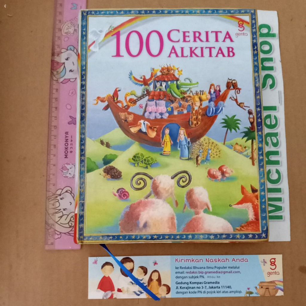Jual Buku 100 cerita alkitab Vic Parker Miles Kelly Publishing Genta ...