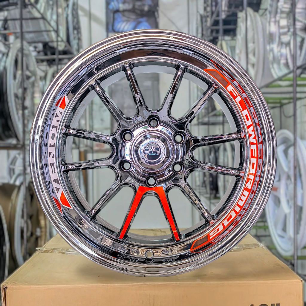 Jual Velg Venom R18 Pcd 6 x 139 lebar 9 et 0 warna Black Crhome ...
