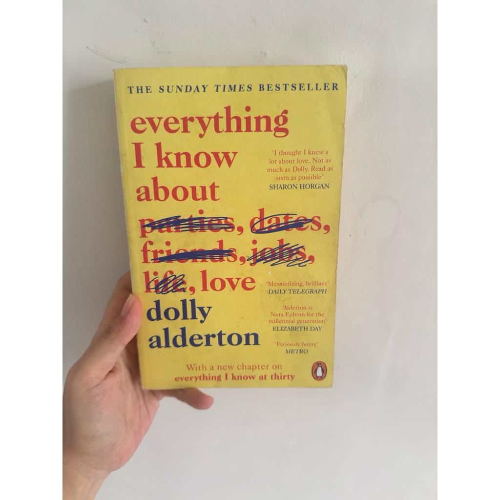 Jual everything i know about love dolly alderton preloved | Shopee ...