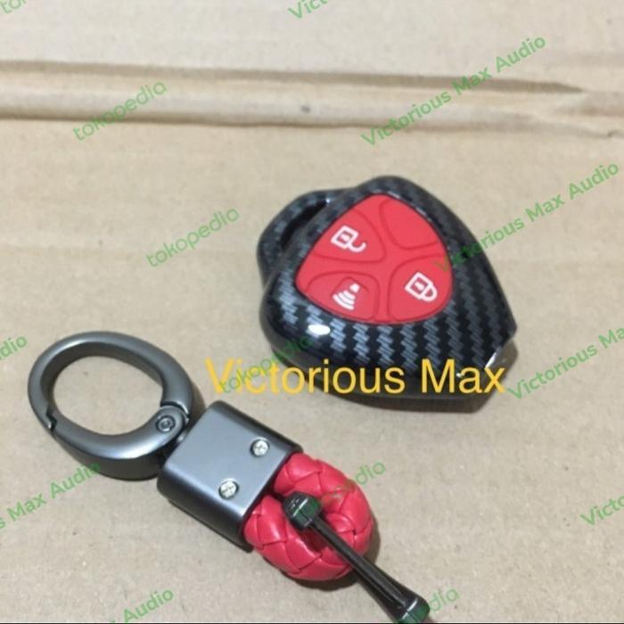 Jual Casing Kunci/Key Cover Carbon Toyota Innova 3 Tombol | Shopee ...
