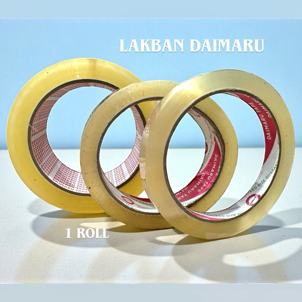 Jual Lakban Daimaru Per Roll – Ukuran – Isolasi Perekat Kuat untuk ...