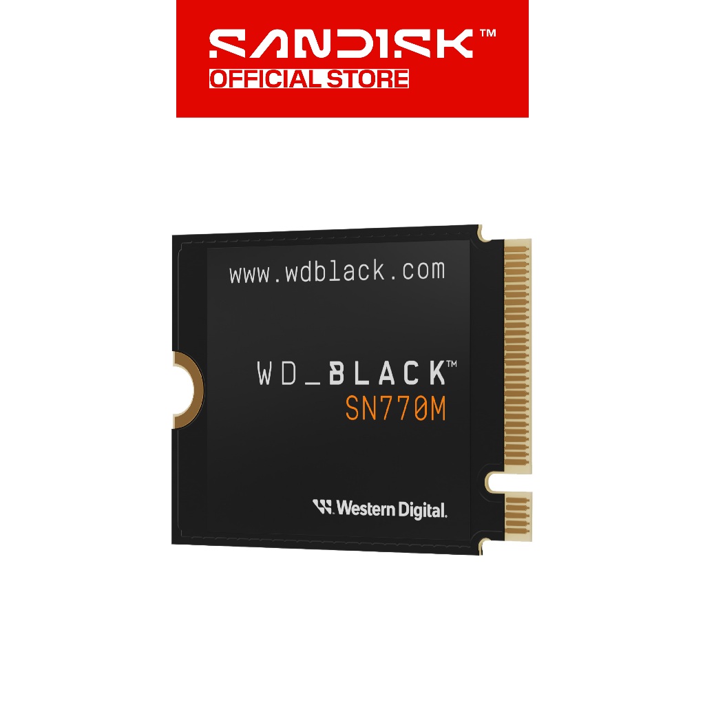 WD Black SSD SN770M M.2 1TB / 2TB PCIe Gen4 NVMe 2230 For ROG Ally & Steam Deck (3)