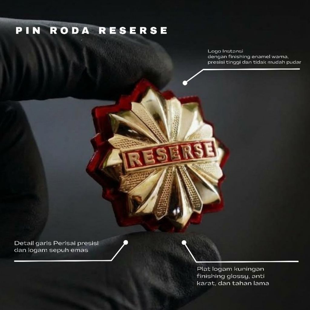Jual PIN RODA RESERSE FORMAL ELEGAN | Shopee Indonesia