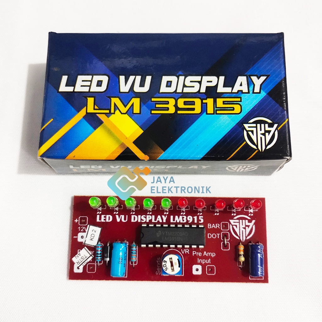 Jual Kit LED VU Display LM 3915 | Shopee Indonesia