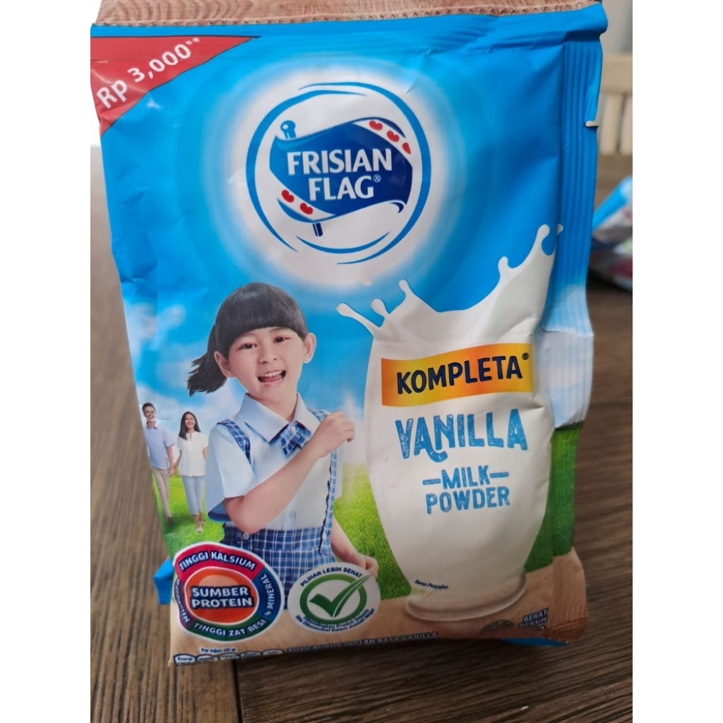 Jual Frisian Flag Milk Powder Vanilla 30g | Shopee Indonesia