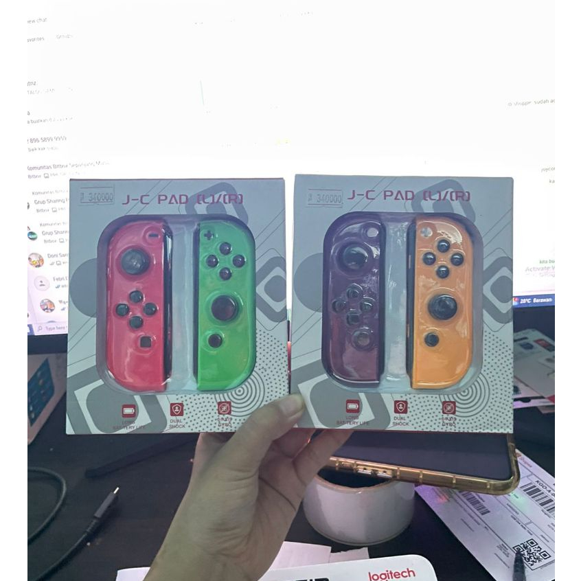 Jual Joycon 3rd Party for Nintendo Switch V1 / V2 / OLED (NON ORIGINAL ...