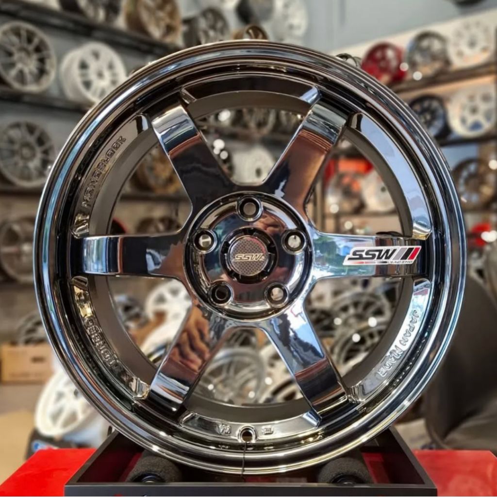 Jual velg r17 te37 ssw original thailand lebar 8 et 35 velg racing r17 ...