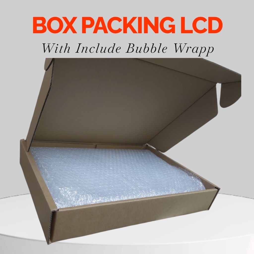 Jual Box Khusus Packing LCD With Bubble Wrapp | Shopee Indonesia