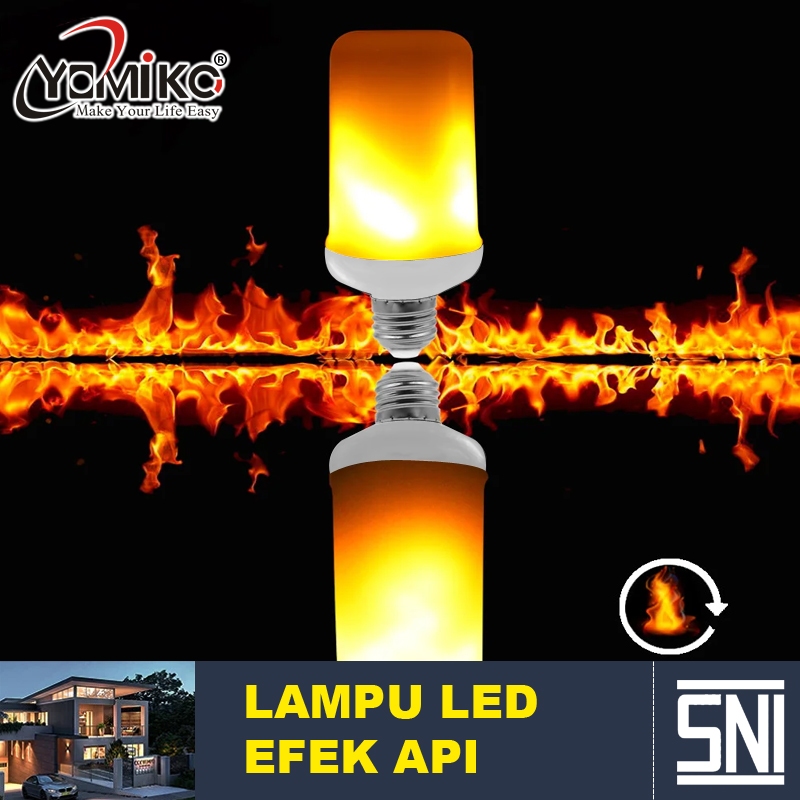 Jual Yomiko Lampu Api LED 3 Watt QP - Efisiensi Energi Tinggi | Shopee ...