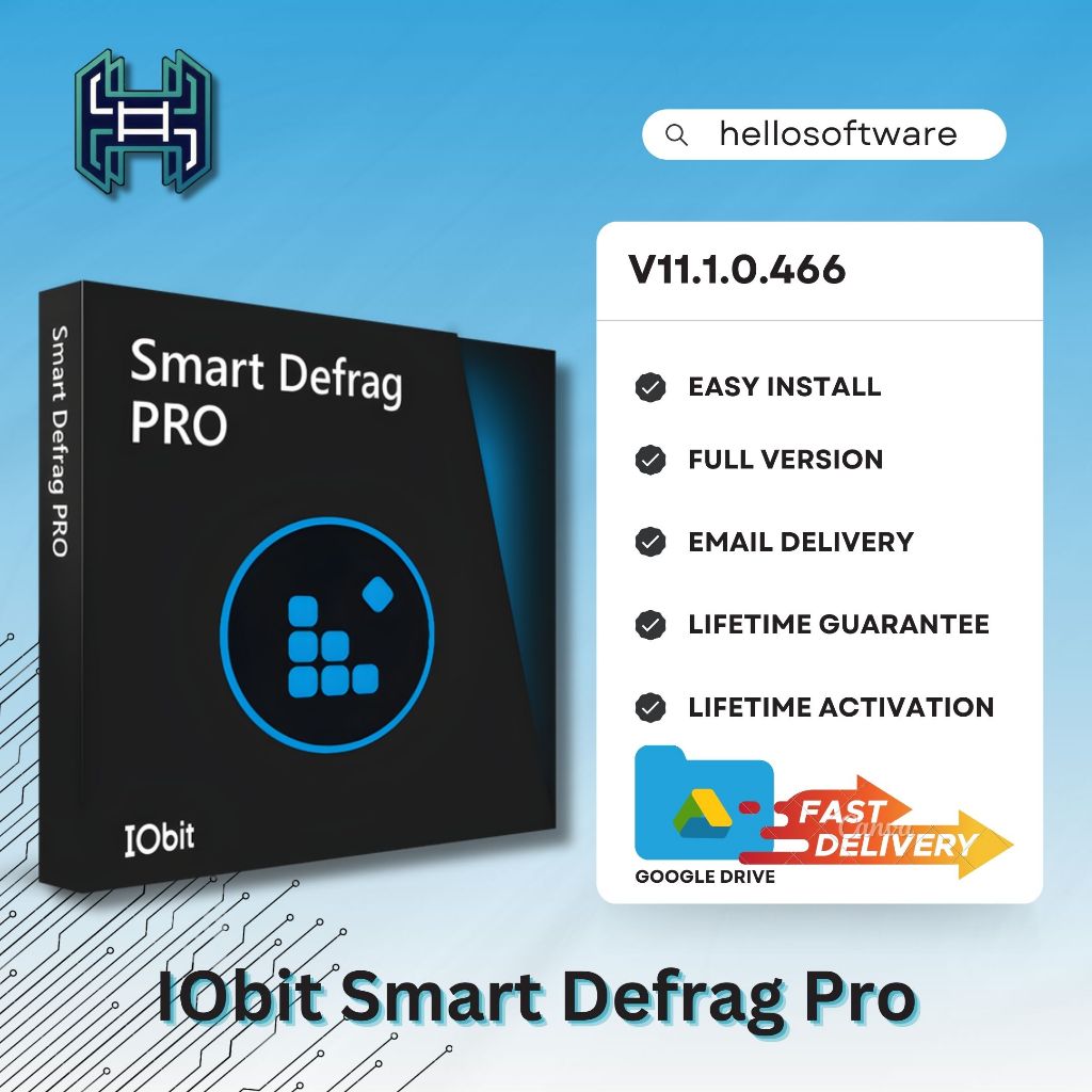 Jual IObit Smart Defrag Pro v11.1.0.466 Full Version (Versi Terbaru ...