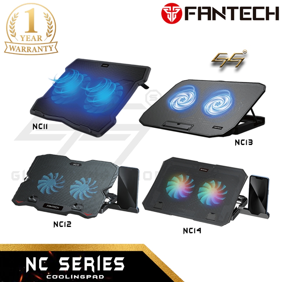 Jual Cooling Pad Fantech NC11 NC12 NC13 NC14 Kipas Pendingin Laptop ...