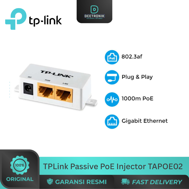 Jual TPLink Passive PoE Injector | Shopee Indonesia