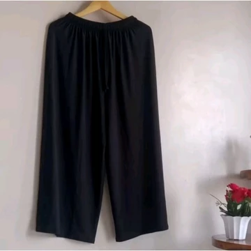 Celana Kulot Haigwaist Celana Wanita Jumbo Super Jumbo Muat BB 45 120 Kg