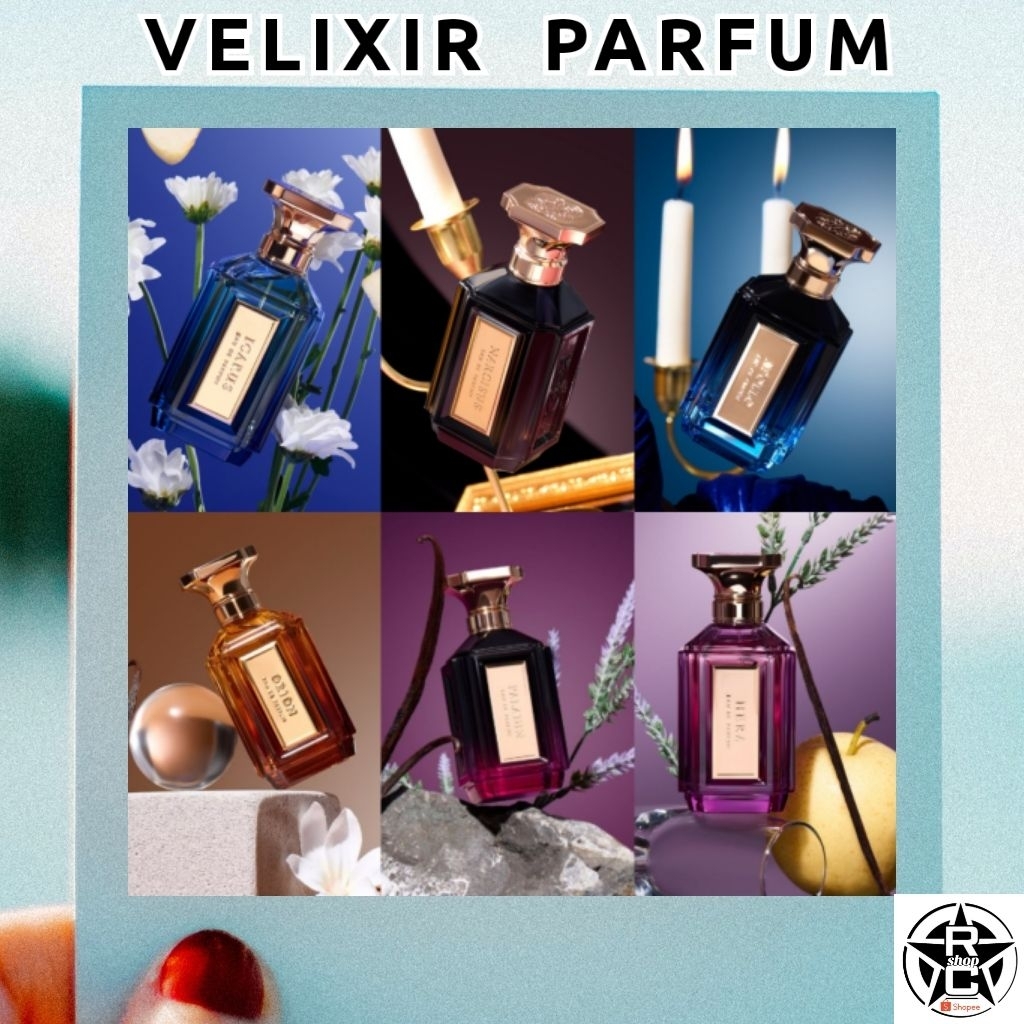Jual Velixir Parfum Icarus Paladin Galatea Narcisus Ares Apollo ...