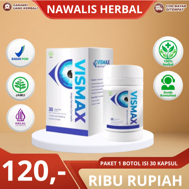 Jual VISMAX herbal obat kesehatan mata minus plus rabun terbaik 100% ...