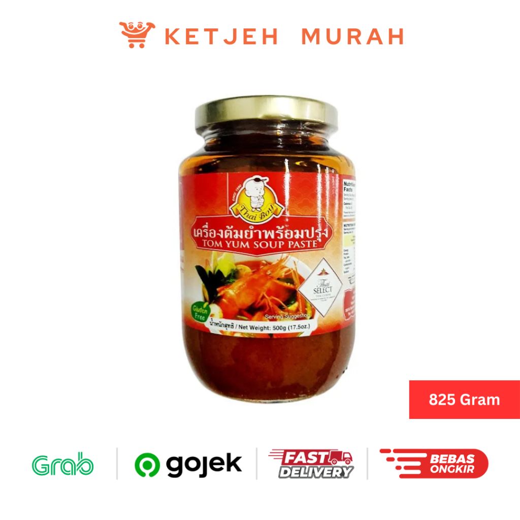 Jual Tom Yum Soup Paste Thai Boy Saus Tomyam 825 Gram | Shopee Indonesia