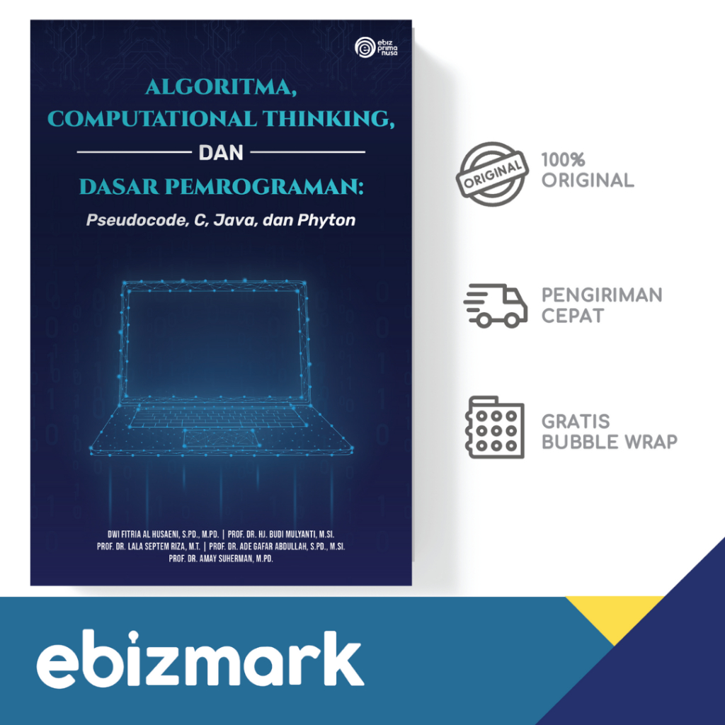 Jual Buku Dasar Algoritma dan Pemrograman: Pseudocode, C, dan Java ...