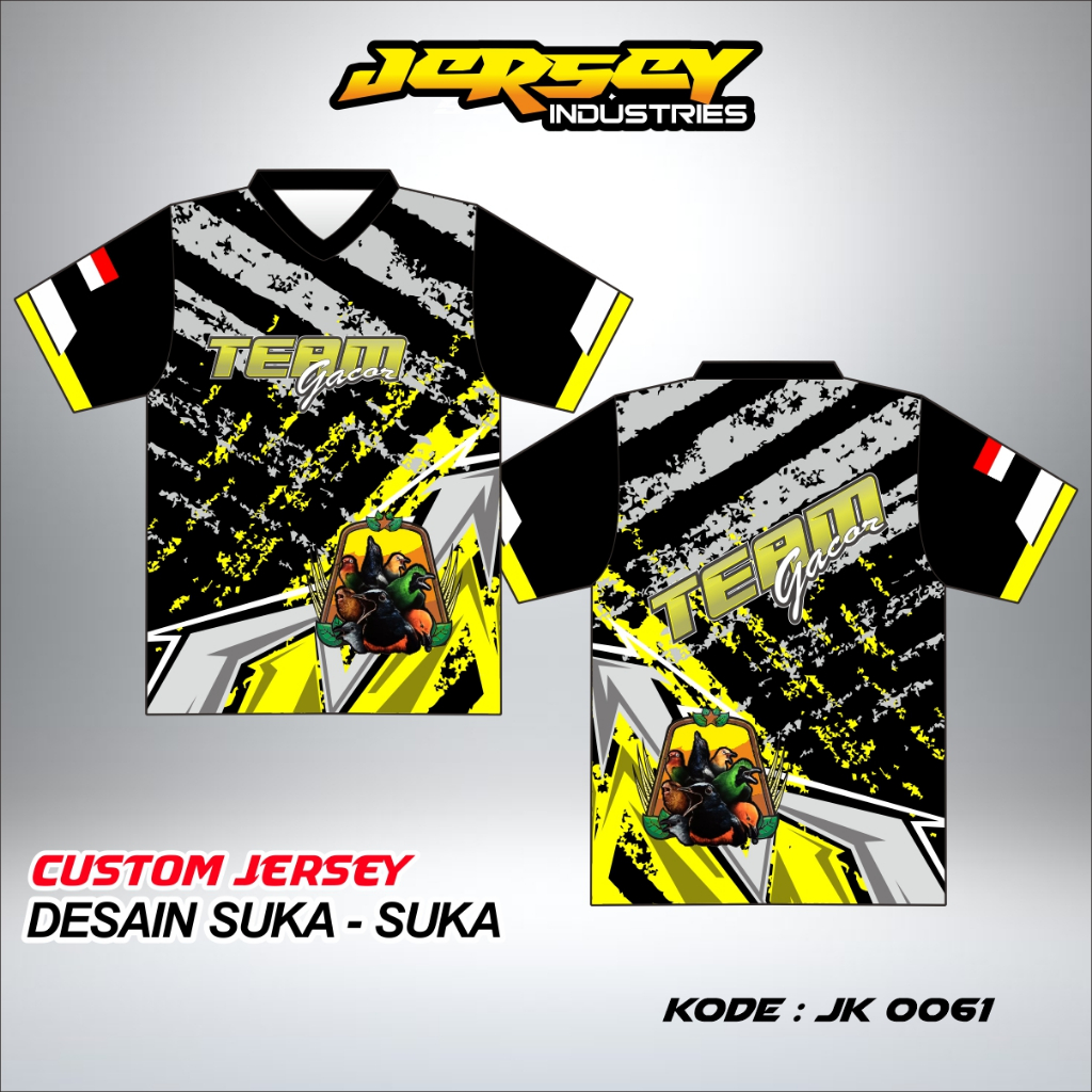 Jual Jersey Burung Desain Keren - Bisa Ubah Nama Dan Nomor, Bisa Custom ...