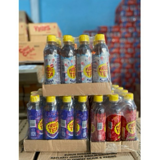 Jual fruit tea botol 350ml 1 dus karton isi 12 botol | Shopee Indonesia