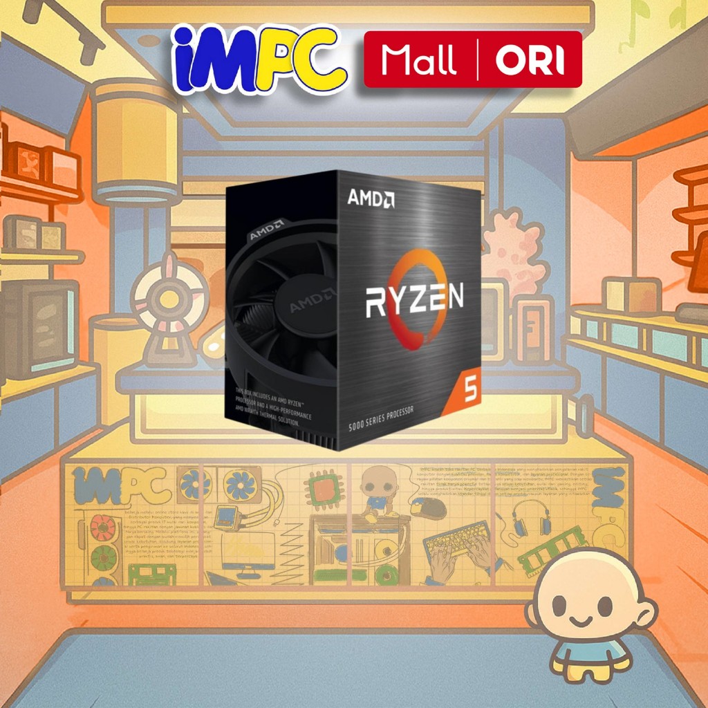 Jual AMD Processor Ryzen 5 5600G (Socket AM4, AMD) | Shopee Indonesia