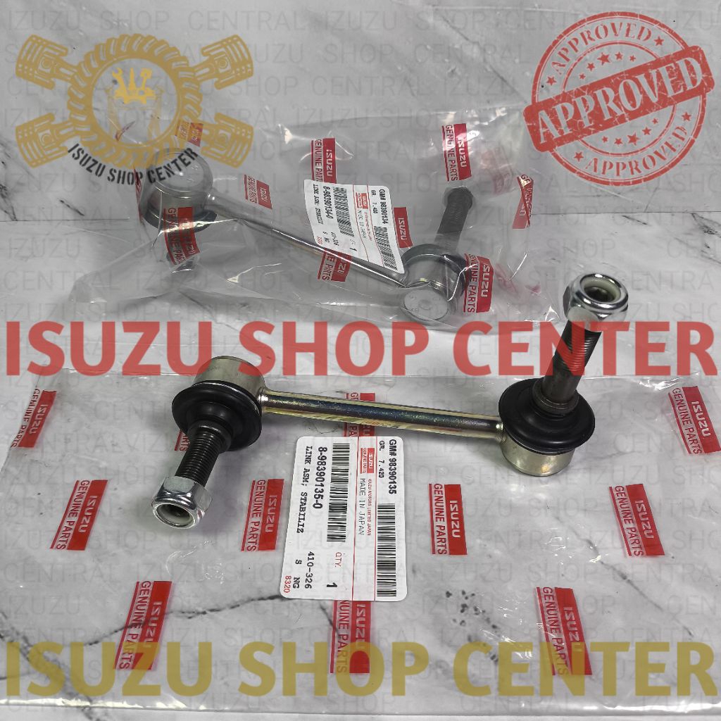 Jual LINK STABIL STABILIZER DEPAN ISUZU DMAX MUX 1.9 1900CC RZ4E SET ...
