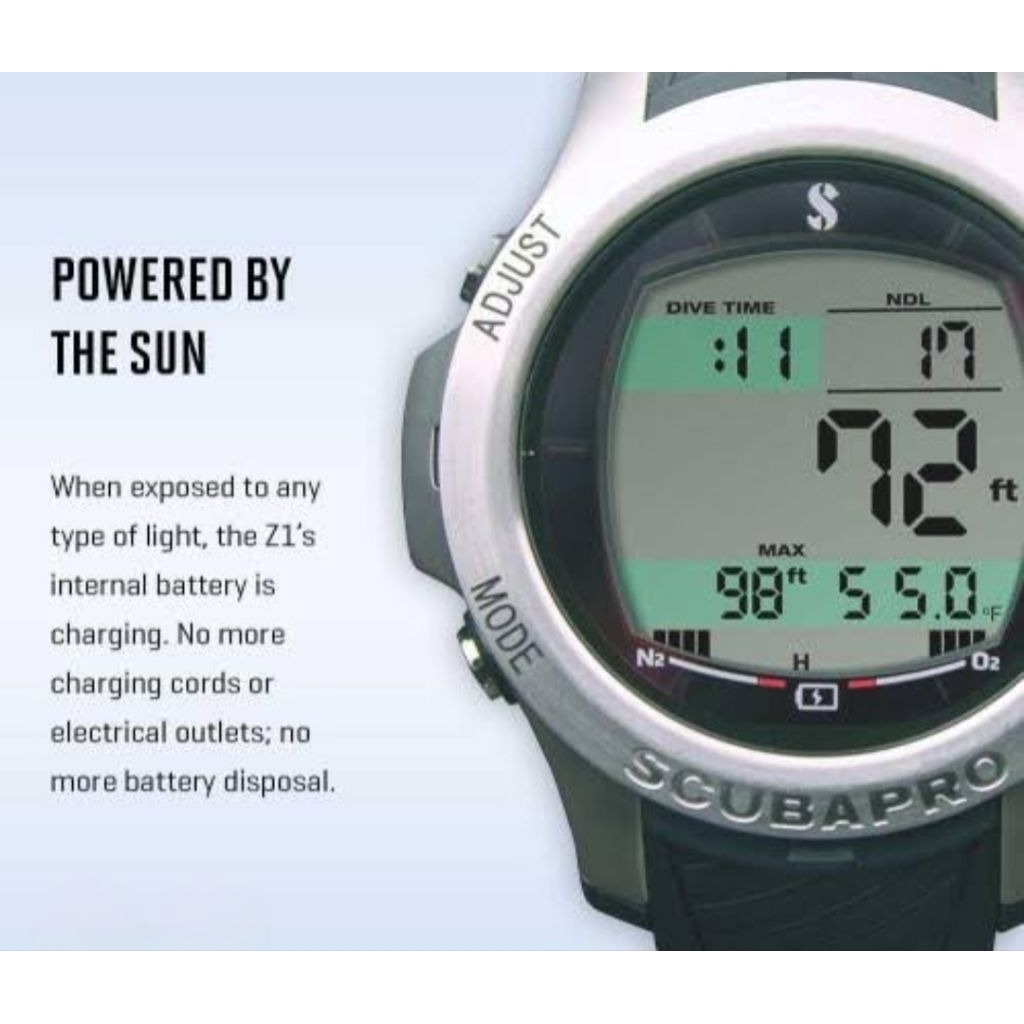 Jual Dive Computer Scubapro Z1 Solar | Shopee Indonesia