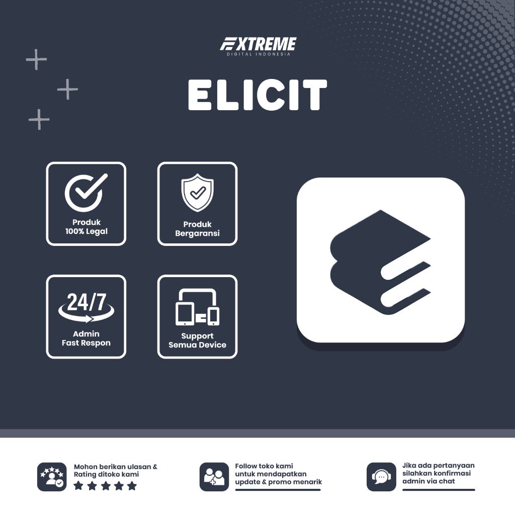 Jual Elicit Plus Premium 1 Bulan - The Ai Research Assistant Unlimited ...
