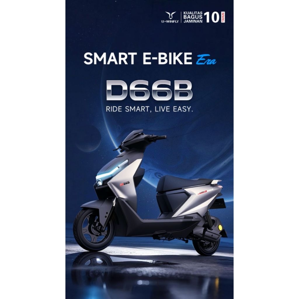 Jual Terbaru SEPEDA LISTRIK U-WINFLY D66B D66A SAIGE LATTE | Shopee ...
