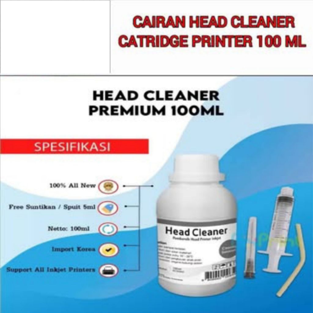 Jual CAIRAN HEAD CLEANER CATRIDGE PRINTER 100 ML | Shopee Indonesia